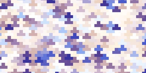 Light Blue, Yellow vector texture in rectangular style.