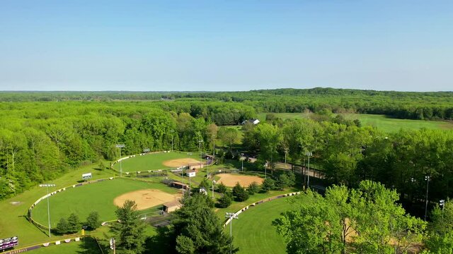Flying Over Jason Monroe Memorial Park in New Jersey.