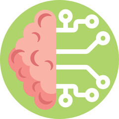 Education, school, science and knowledge icon, illustration in flat style – stock vector