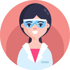 Education, school, science and knowledge icon, illustration in flat style – stock vector