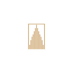 simple and elegant real estate company logo