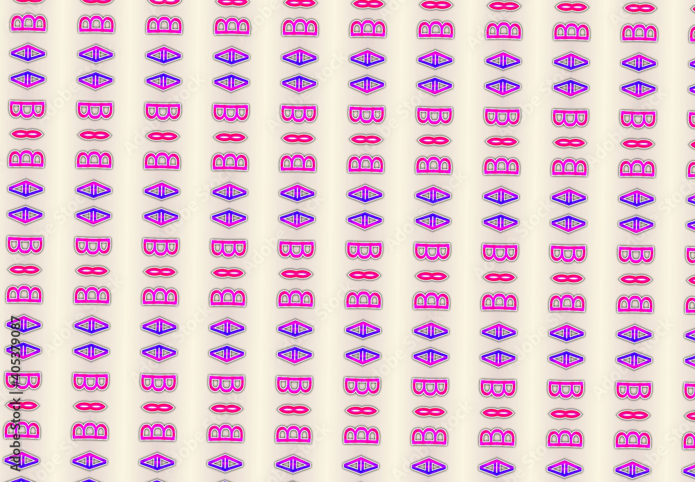 Poster pattern design made with the help of graphics.