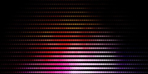 Fototapeta premium Dark Pink, Yellow vector background with spots.