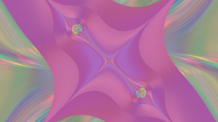 Abstract pink iridescent background.