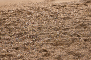 beach sands texture close up