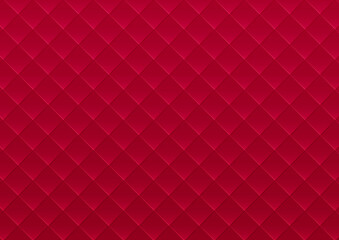 ラグジュアリーなダイヤパターン背景　赤