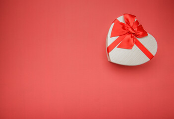 Heart shaped gift box