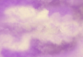 Obraz premium Color sky with clouds background