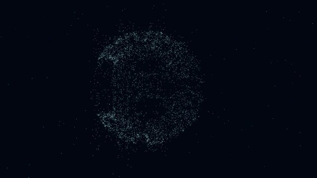 famous cryptocurrency bitcoin sign is blowing up like a soap bubble