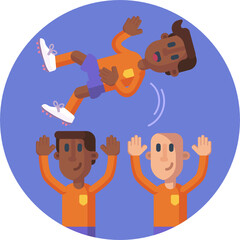 minimal soccer colour icon