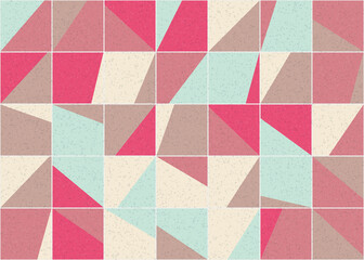Abstract Geometric Pattern generative computational art illustration