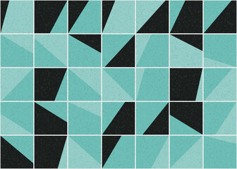 Abstract Geometric Pattern generative computational art illustration