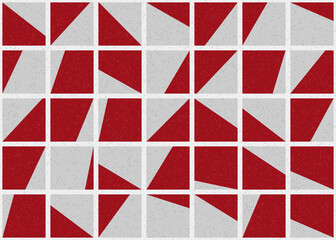 Abstract Geometric Pattern generative computational art illustration