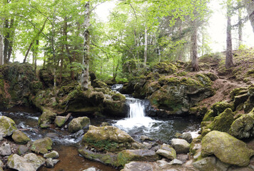 cascade en Auvergne