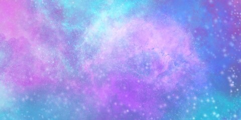 Sfondo spazio viola rosa azzurro colori pastelli 