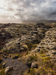 Icelandic volcanic landscape