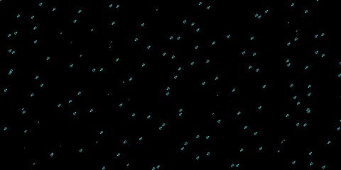 Dark Blue, Green vector texture with women's rights symbols.