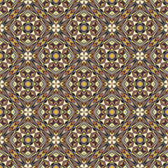 Geometric seamless pattern, ornament, abstract colorful background, fashion print, vector texture.