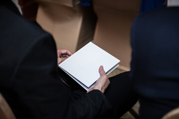 person signing contract