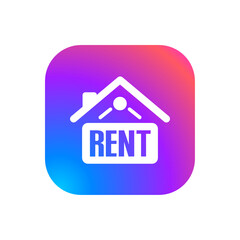 Home Rent Sign
