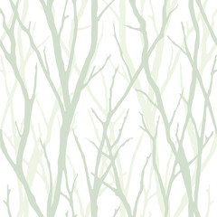 seamless pattern with branches