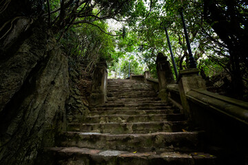 Fototapeta premium Water marble mountain Da Nang Vietnam