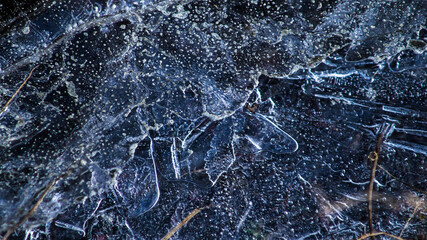 Ice in the landscape
