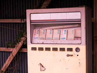 昔の自動販売機