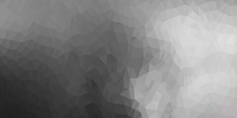 Dark gray vector geometric polygonal design.