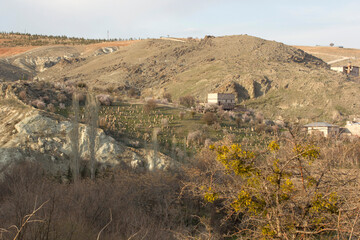 ancient cemetery Sille / Konya / Turkey