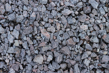 texture of crushed stone, building materials