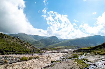 landscape in the mountains