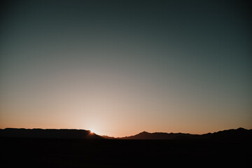 Atardecer en el Sahara