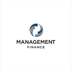 Dynamic Finance and Business Management Logo Design