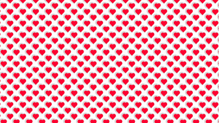 red and white love pattern. luxury royal pattern. vintage luxury pattern. luxury ornamental pattern design background in red color. vector luxury golden Decorative pattern for print, cover, card