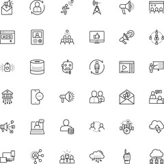 communication vector icon set such as: together, tablet, coach, legal, door, channel, page, career, women, generating, panel, file, presenting, military, dialog, cell, pull, love, bank, machine, wifi