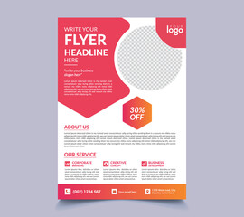 Business Corporate Modern Flyer Design Template