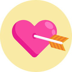 Heart Icon. Love Icon. Valentines. Vectors.