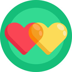 Heart Icon. Love Icon. Valentines. Vectors.