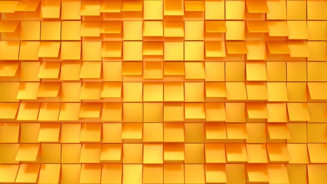 Background of Animated Squares. Abstract motion, loop, 4 in 1, 3d rendering, 4k resolution
