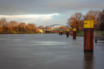 Bootsanleger am Wesel-Datteln-Kanal bei Hünxe