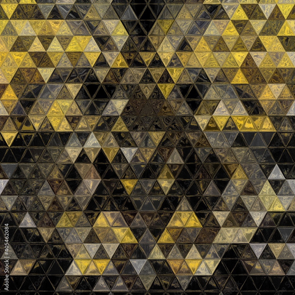 Poster golden yellow and grey on a black background intricate patterns and designs inspired by the colours 