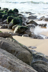 rocks on the beach
