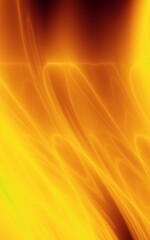 Obraz premium Fluid golden fantasy bright art background