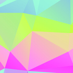 Abstract Color Polygon Background Design, Abstract Geometric Origami Style With Gradient