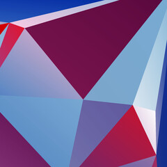 Abstract Color Polygon Background Design, Abstract Geometric Origami Style With Gradient