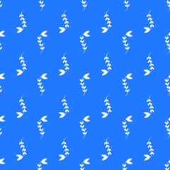 Vintage floral seamless pattern. Vector. Seamless texture with flowers. Endless floral pattern.