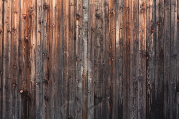 Old wooden gate background.
