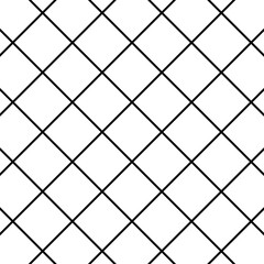 Abstract Black and White Geometric Pattern with Squares and Stripes. Wicker Structural Texture