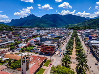 VIEW CITY OF TINGO MARIA PERU